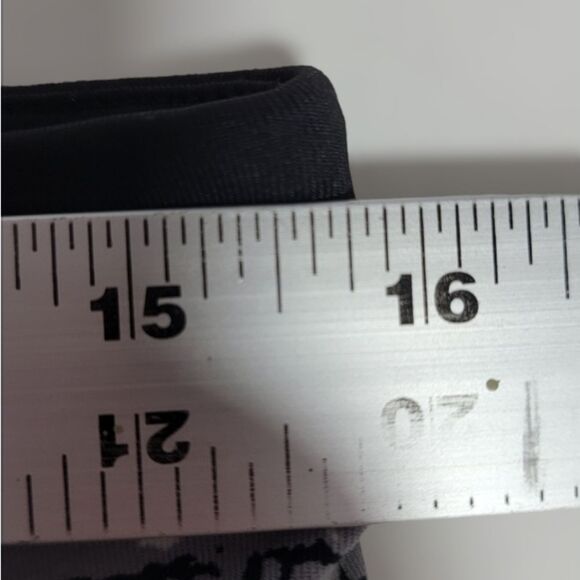 Calvin Klein Performance quick dry yoga pants capri size  XL Black gray legging - Picture 7 of 9